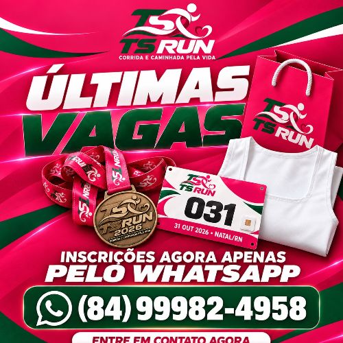 TS RUN - CORRIDA E CAMINHADA PELA VIDA